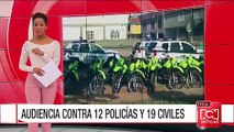 Tres policías involucrados con banda delincuencial en Cundinamarca, quedaron en libertad