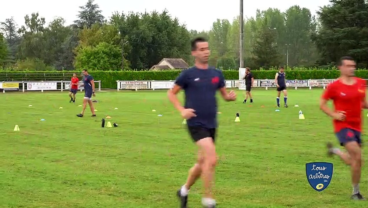 Stage de rentrée TOP 14 / ProD 2 : Tests Physiques résussis pour les arbitres