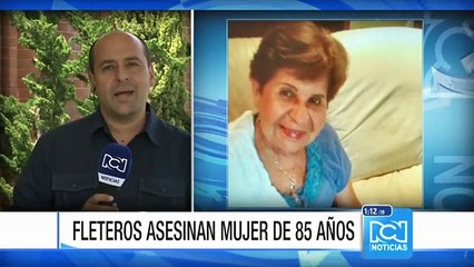 Delincuentes asesinan a una adulta mayor por robarle cuatro millones