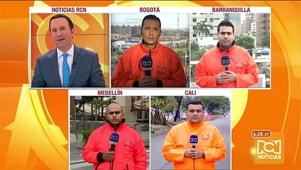 Protesta por fallas en el suministro de energía en Barranquilla