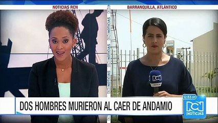 Dos obreros murieron tras caer de un andamio en Barranquilla