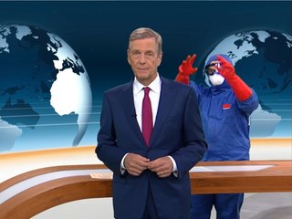 Kurioser Maskenmann-Auftritt im "heute journal": Das steckt dahinter
