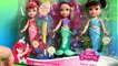 The Little Mermaid Ariel with Mermaids Sisters Set Attina Aquata Disney Petite Baby Doll