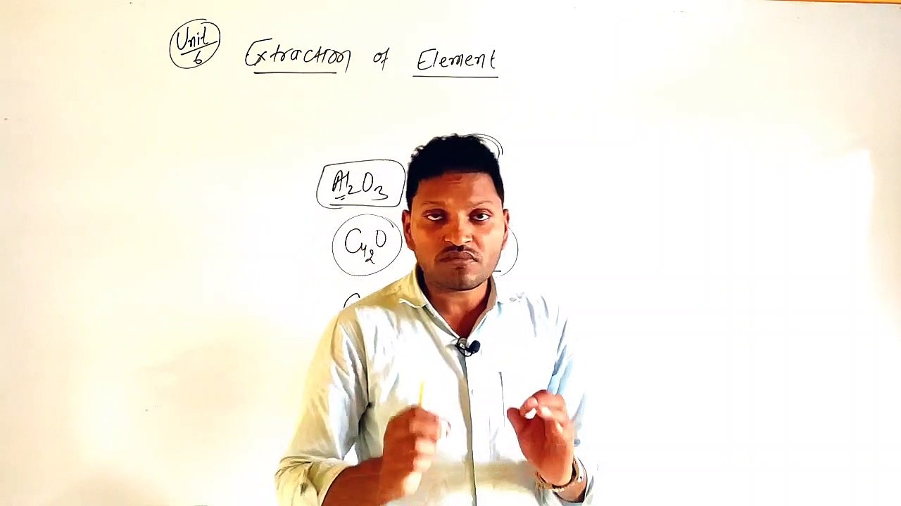 Extraction of Element-1 ( Hindi Medium)