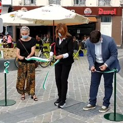 Inauguration d'une partie du chantier Verviers Ville Conviviale achevée