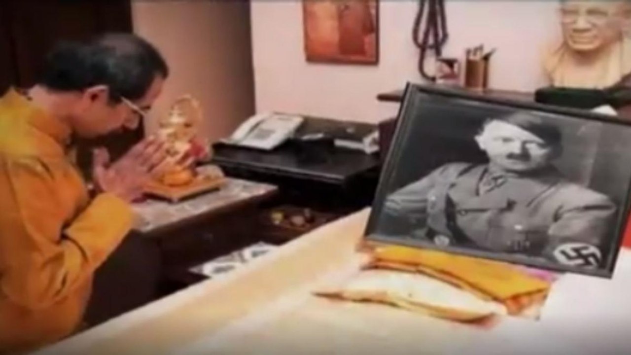 Did Uddhav Thackeray bow to Hitler photo? Fact Check