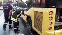 Otobüs şoförünün dikkati faciayı önledi