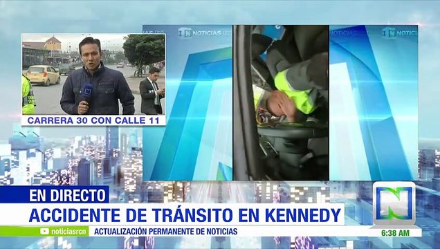 Jóvenes en aparente estado de embriaguez involucrados en accidente de tránsito