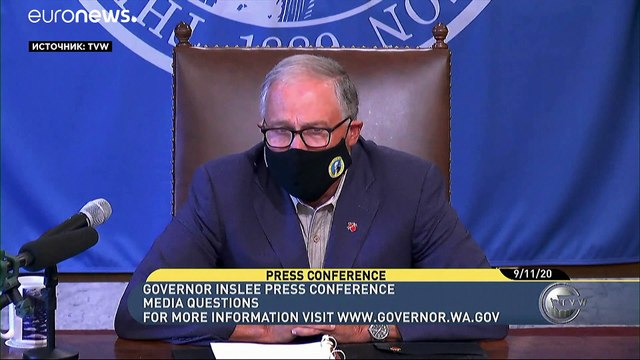 В США бушуют лесные пожары