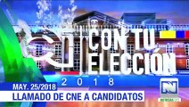 CNE descarta riesgos de posible fraude en elecciones presidenciales