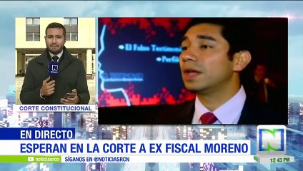 Expectativa por declaración de exfiscal Gustavo Moreno en Corte Suprema