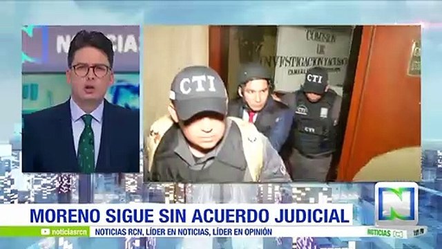 Luis Gustavo Moreno compareció de nuevo en los juzgados de Paloquemao