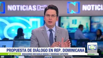 Presidente el parlamento venezolano dijo que sólo habrá conversaciones con el Gobierno cuando haya garantías