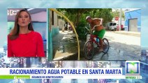 Racionamiento de agua potable en Santa Marta