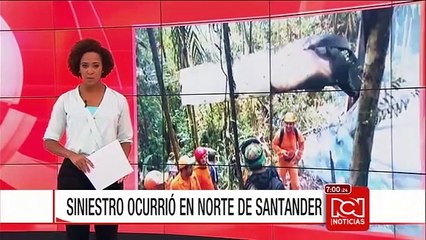 Murieron los tripulantes de helicóptero de la Policía que cayó en Norte de Santander