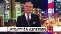 Expresidente Gaviria visitó a Vargas Lleras, quien se recupera de cirugía