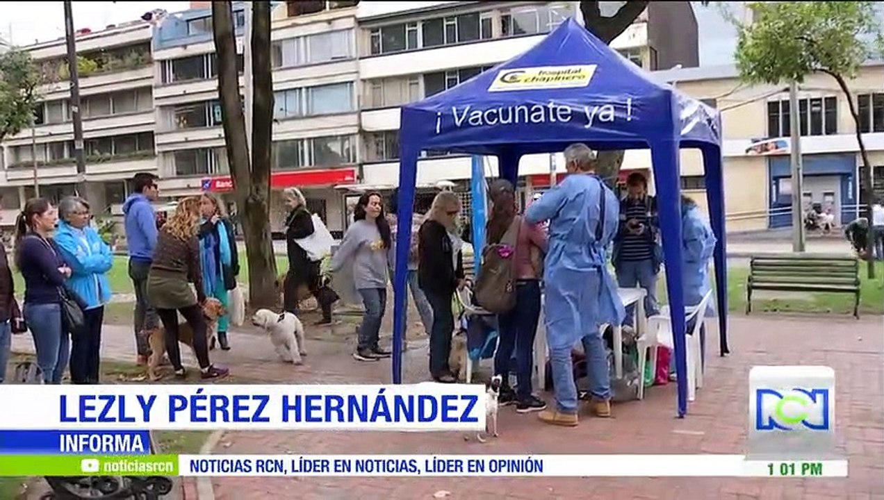 Jornada de vacunación en Bogotá para prevenir v...