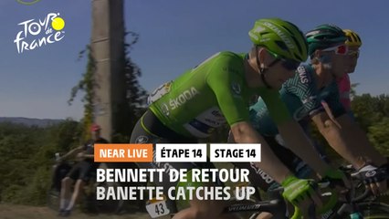 #TDF2020 - Étape 14 / Stage 14 - Bennett de retour / Bennett catches up