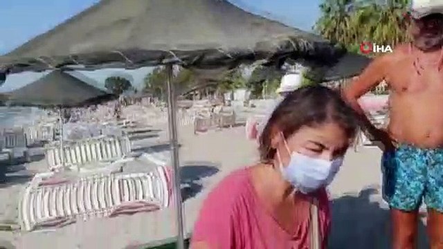 Kuşadası, caretta caretta yavruları için yuva kontrol noktasına kavuştu