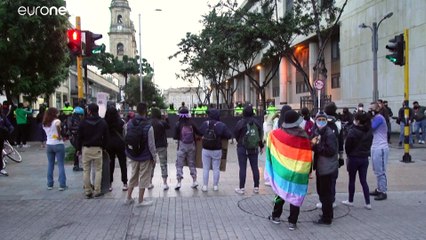 下载视频: Kolumbien: Tote bei Protesten gegen Polizeigewalt