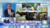 ¿Está de acuerdo con que las empresas no paguen impuestos directamente, sino a través de obras?