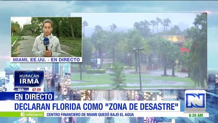 Orlando se prepara para recibir los fuertes vientos del huracán Irma
