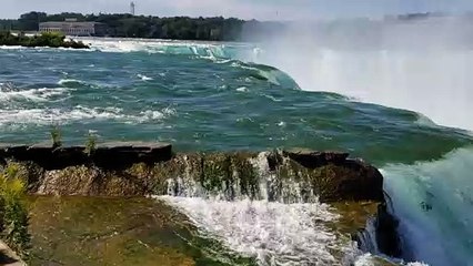 Rainbow Rises Out of Niagara Falls