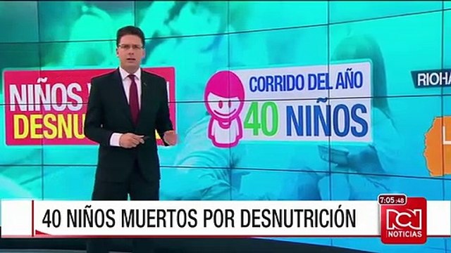 Dos niños muertos en La Guajira por causas asociadas a la desnutrición