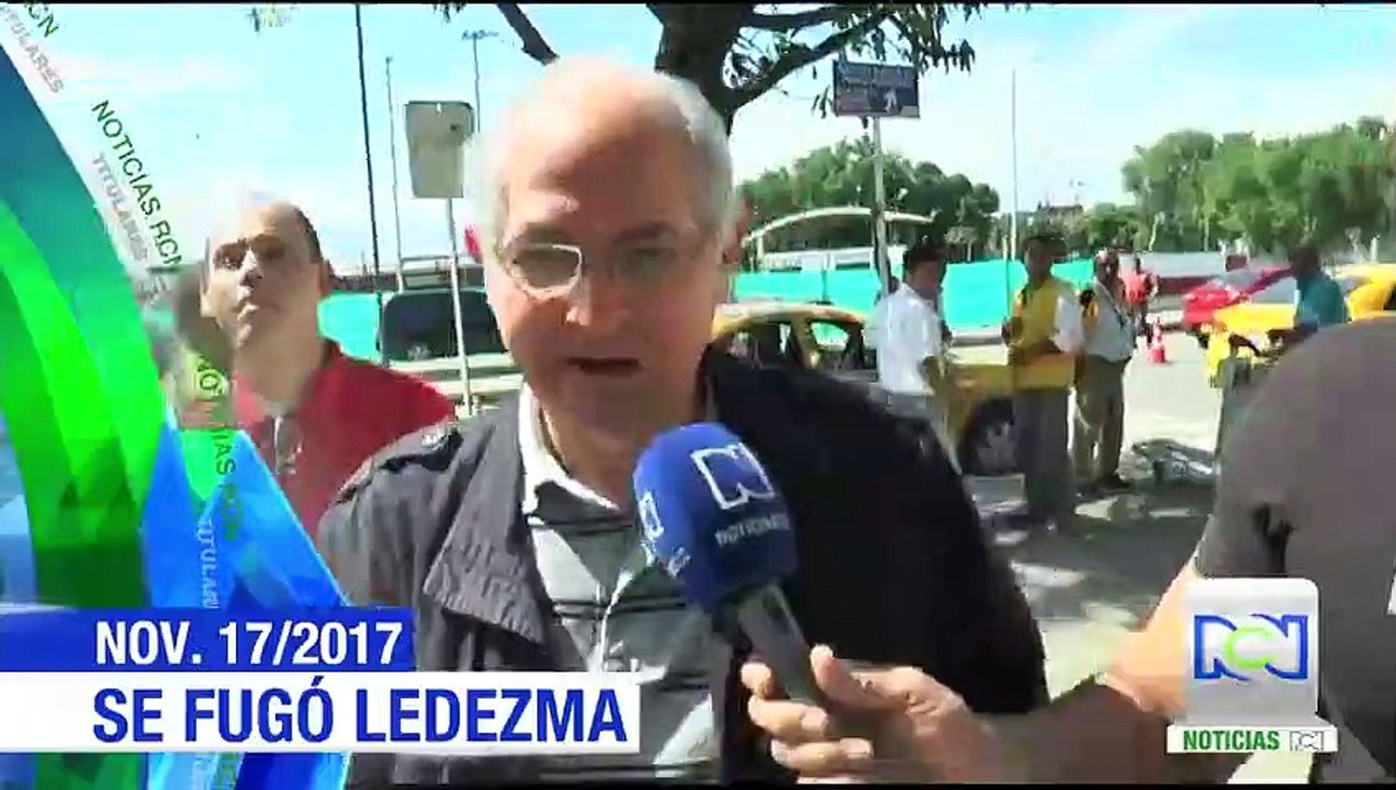 Se fugó el preso político venezolano Antonio Ledezma de su país
