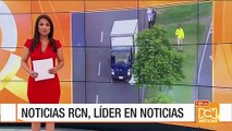Accidente de tránsito en la calle 170 con carrera 17