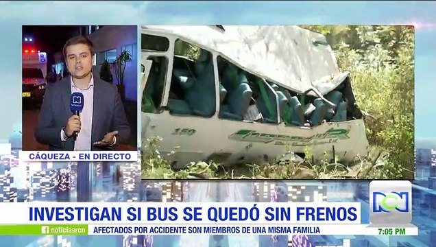 Sobrevivientes de accidente en vía Bogotá-Villavicencio reciben atención en Cáqueza y Bogotá