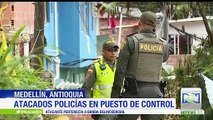 Policías que ordenaron el pare de una moto fueron atacados a bala en Bello, Antioquia