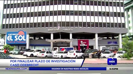 Por finalizar plazo de investigación en Caso Odebrecht  - Nex Noticias