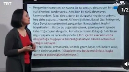 Bu müfredat laikçilik kokuyor! EBA dersinde Hz. Peygamber’imizi itibarsızlaştırma operasyonu