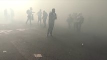 Gilets jaunes: vives tensions avenue de Wagram à Paris