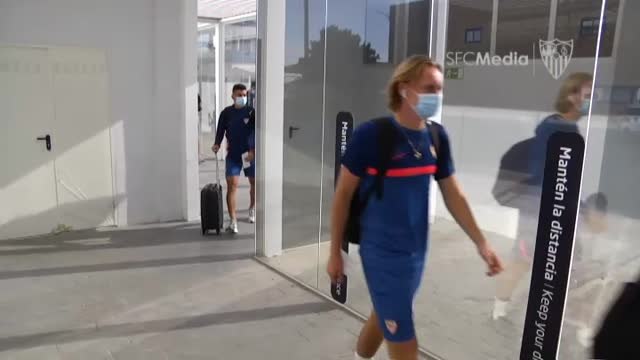 El Sevilla FC ya está en Murcia para afrontar la segunda parte de la pretemporada