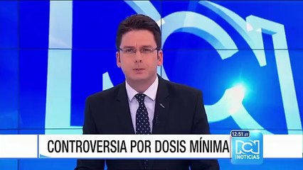 "El fallo de la dosis mínima es improvisado": Iglesia Católica