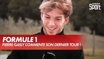 Pierre Gasly commente le dernier tour de sa victoire !