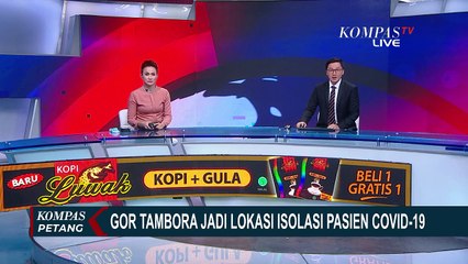 GOR Tambora Kini Diubah Jadi Tempat Isolasi Pasien Corona