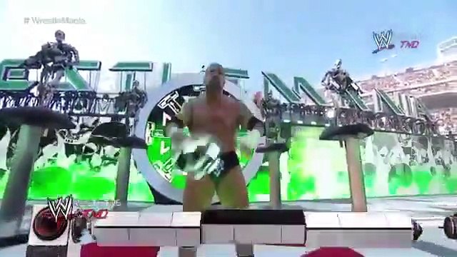 WWE Wrestlemania 31 Triple H vs Sting Debut No Disqualification Match ever face such match