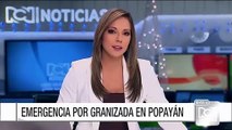 Grave emergencia en Popayán por fuerte granizada