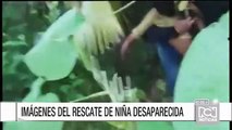 Así fue el momento del rescate de una menor que estuvo desaparecida por 14 horas en Arauca