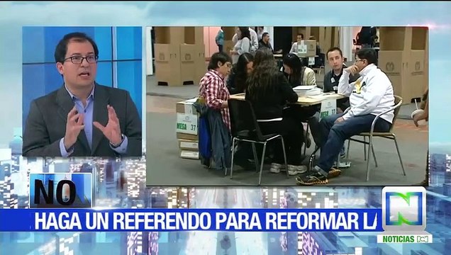 ¿Está de acuerdo con que se haga un referendo para reformar la justicia?