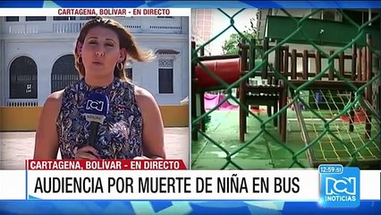 Fiscalía citó a audiencia a conductor de ruta escolar en la que murió una niña en Cartagena