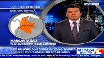 Familia de manifestante que murió en paro camionero espera que el Estado responda