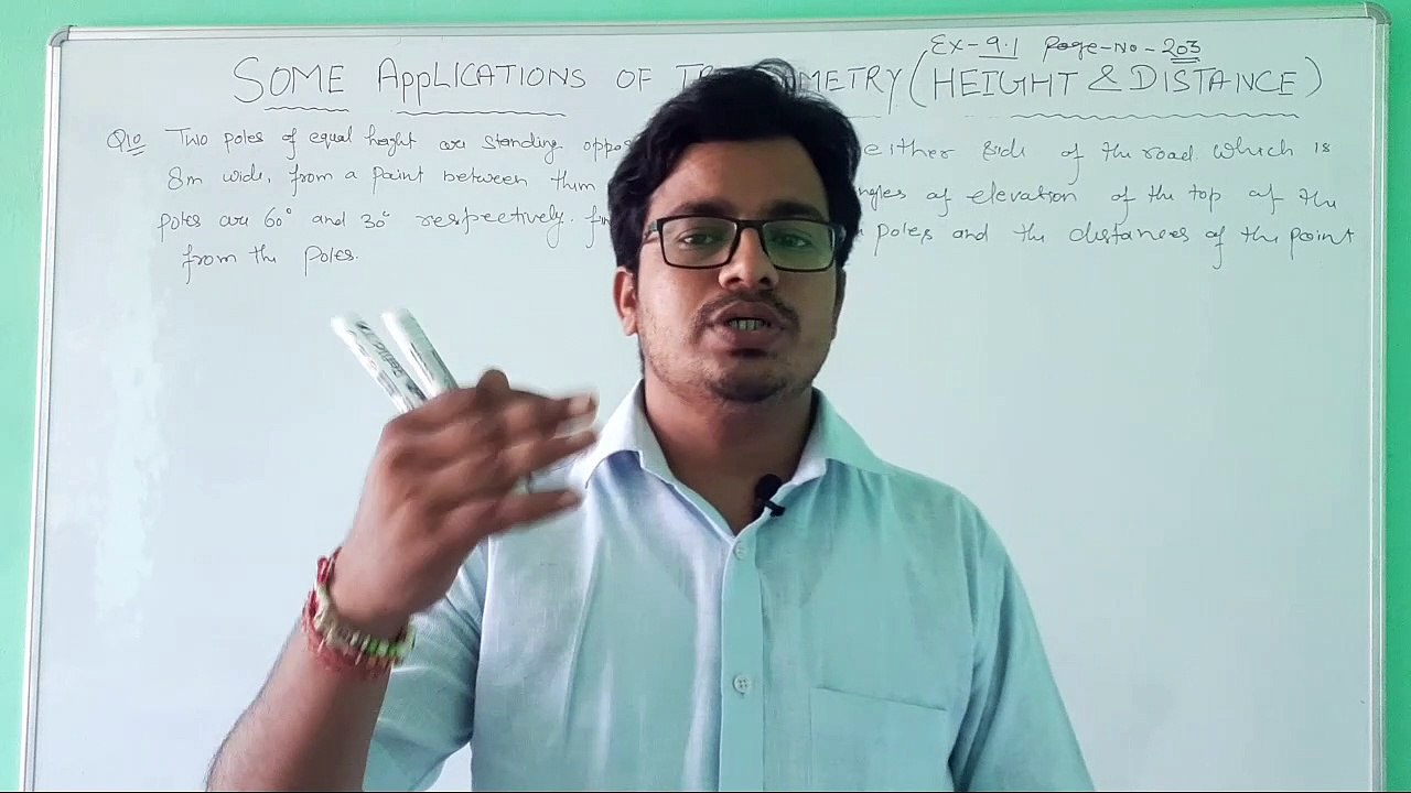 Trigonometry,class 10.ex.9.1,q9,10