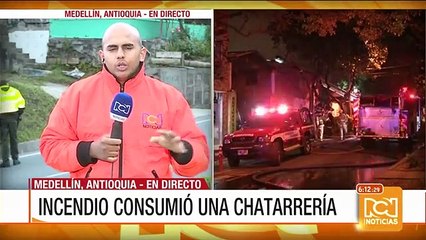 Globo de mecha habría provocado incendio en Chatarrería de Envigado (Antioquia)
