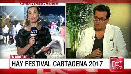 Escritor libio Hisham Matar habla de su obra literaria en el marco del Hay Festival
