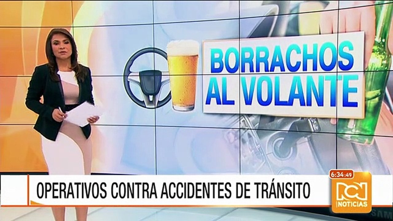 Realizan operativos para controlar accidentes de tránsito provocados por ebrios