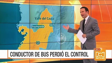 Once personas heridas en accidente en vía del Valle del Cauca